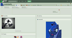 Desktop Screenshot of lunasmilesplz.deviantart.com
