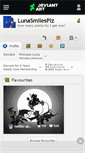 Mobile Screenshot of lunasmilesplz.deviantart.com