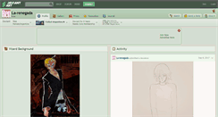 Desktop Screenshot of la-renegada.deviantart.com