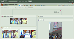 Desktop Screenshot of hummingbirdheartbeat.deviantart.com