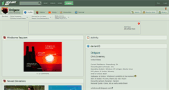 Desktop Screenshot of onigaze.deviantart.com