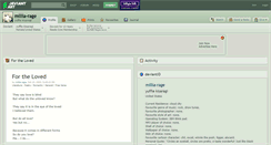 Desktop Screenshot of millia-rage.deviantart.com