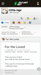 Mobile Screenshot of millia-rage.deviantart.com