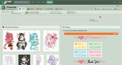 Desktop Screenshot of primarella.deviantart.com