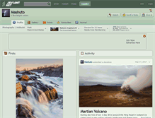 Tablet Screenshot of mashuto.deviantart.com