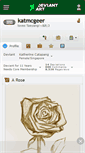 Mobile Screenshot of katmcgeer.deviantart.com