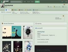 Tablet Screenshot of emreturhal.deviantart.com