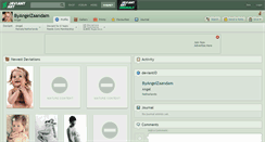 Desktop Screenshot of byangelzaandam.deviantart.com