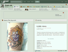 Tablet Screenshot of green-jet.deviantart.com