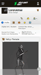 Mobile Screenshot of lorenainse.deviantart.com