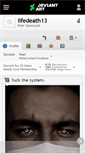 Mobile Screenshot of lifedeath13.deviantart.com