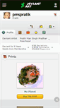 Mobile Screenshot of pmspratik.deviantart.com