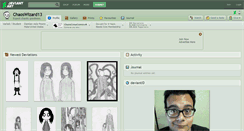 Desktop Screenshot of chaoswizard13.deviantart.com
