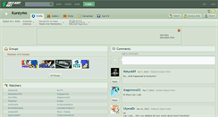 Desktop Screenshot of kureymo.deviantart.com