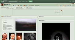 Desktop Screenshot of apache1322.deviantart.com