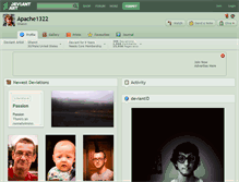 Tablet Screenshot of apache1322.deviantart.com