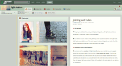 Desktop Screenshot of light-leaks.deviantart.com