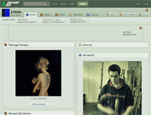 Tablet Screenshot of j-hicks.deviantart.com
