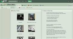 Desktop Screenshot of critical--mass.deviantart.com
