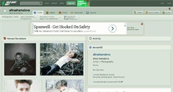 Desktop Screenshot of alinashamalova.deviantart.com
