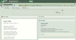 Desktop Screenshot of darkamythyst.deviantart.com