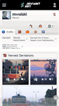 Mobile Screenshot of mwolski.deviantart.com