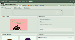 Desktop Screenshot of chibikitsunewarrior.deviantart.com