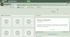 Desktop Screenshot of eyeofraphoto.deviantart.com