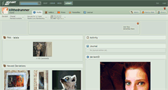 Desktop Screenshot of killthedrummer.deviantart.com