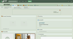 Desktop Screenshot of gerardopin.deviantart.com