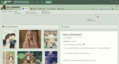 Desktop Screenshot of mcr--obssesed.deviantart.com