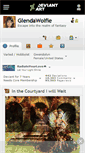 Mobile Screenshot of glendawolfie.deviantart.com