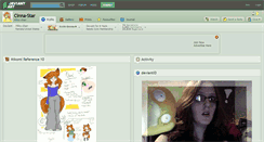 Desktop Screenshot of cinna-star.deviantart.com