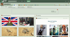 Desktop Screenshot of maskedlion3.deviantart.com