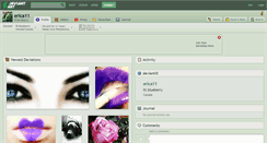 Desktop Screenshot of erica11.deviantart.com