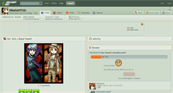 Desktop Screenshot of nikasanyuu.deviantart.com