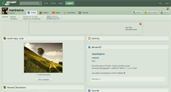 Desktop Screenshot of mantrasiva.deviantart.com