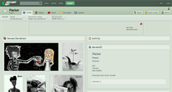 Desktop Screenshot of placker.deviantart.com