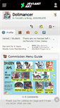 Mobile Screenshot of dollmancer.deviantart.com