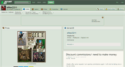 Desktop Screenshot of elitex2211.deviantart.com