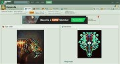Desktop Screenshot of maquenda.deviantart.com