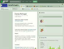 Tablet Screenshot of clampportugal.deviantart.com