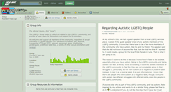 Desktop Screenshot of lgbtq.deviantart.com