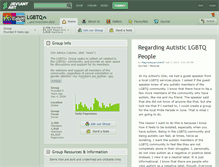 Tablet Screenshot of lgbtq.deviantart.com