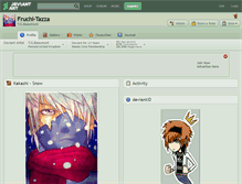 Tablet Screenshot of fruchi-tazza.deviantart.com