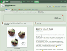 Tablet Screenshot of njd-miniatures.deviantart.com