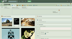 Desktop Screenshot of camerongb.deviantart.com