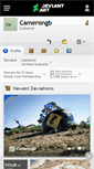 Mobile Screenshot of camerongb.deviantart.com