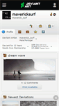 Mobile Screenshot of mavericksurf.deviantart.com