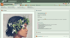 Desktop Screenshot of gabbyd70.deviantart.com